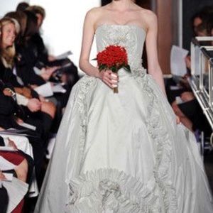 Carolina Herrera Bridal Taffeta Dress (New)